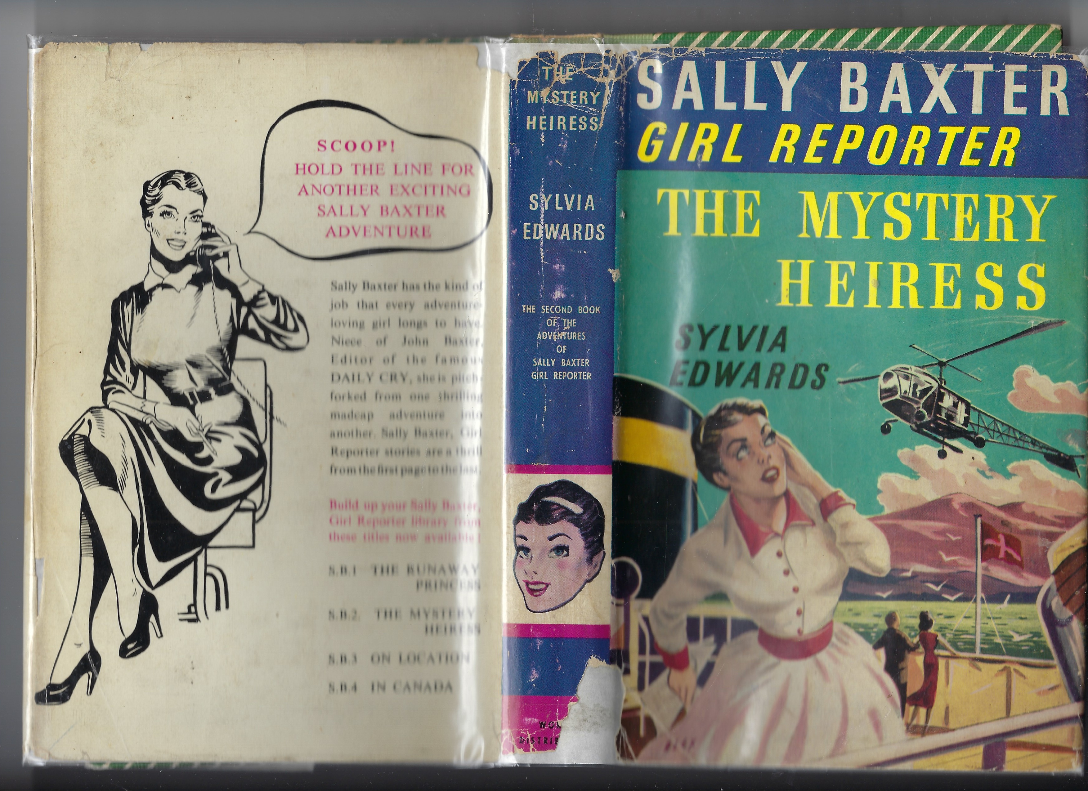 Sally Baxter Girl Reporter, the Mystery Heiress: