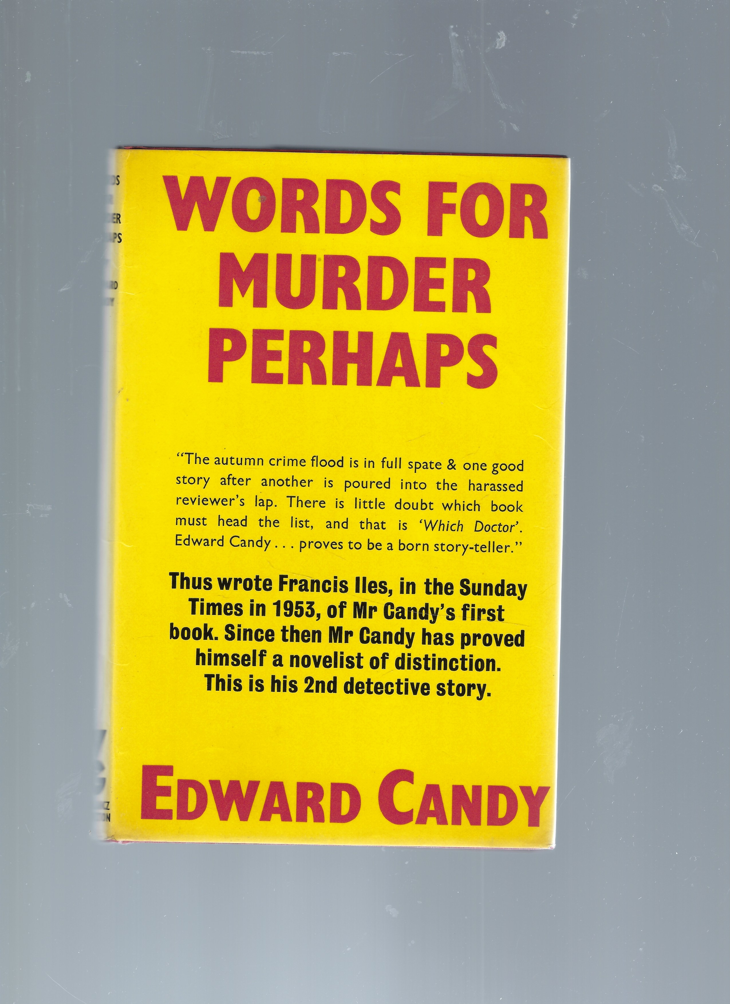 Image for Words for Murder Perhaps; A Detective Story Words for Murder Perhaps; A Detective Story
