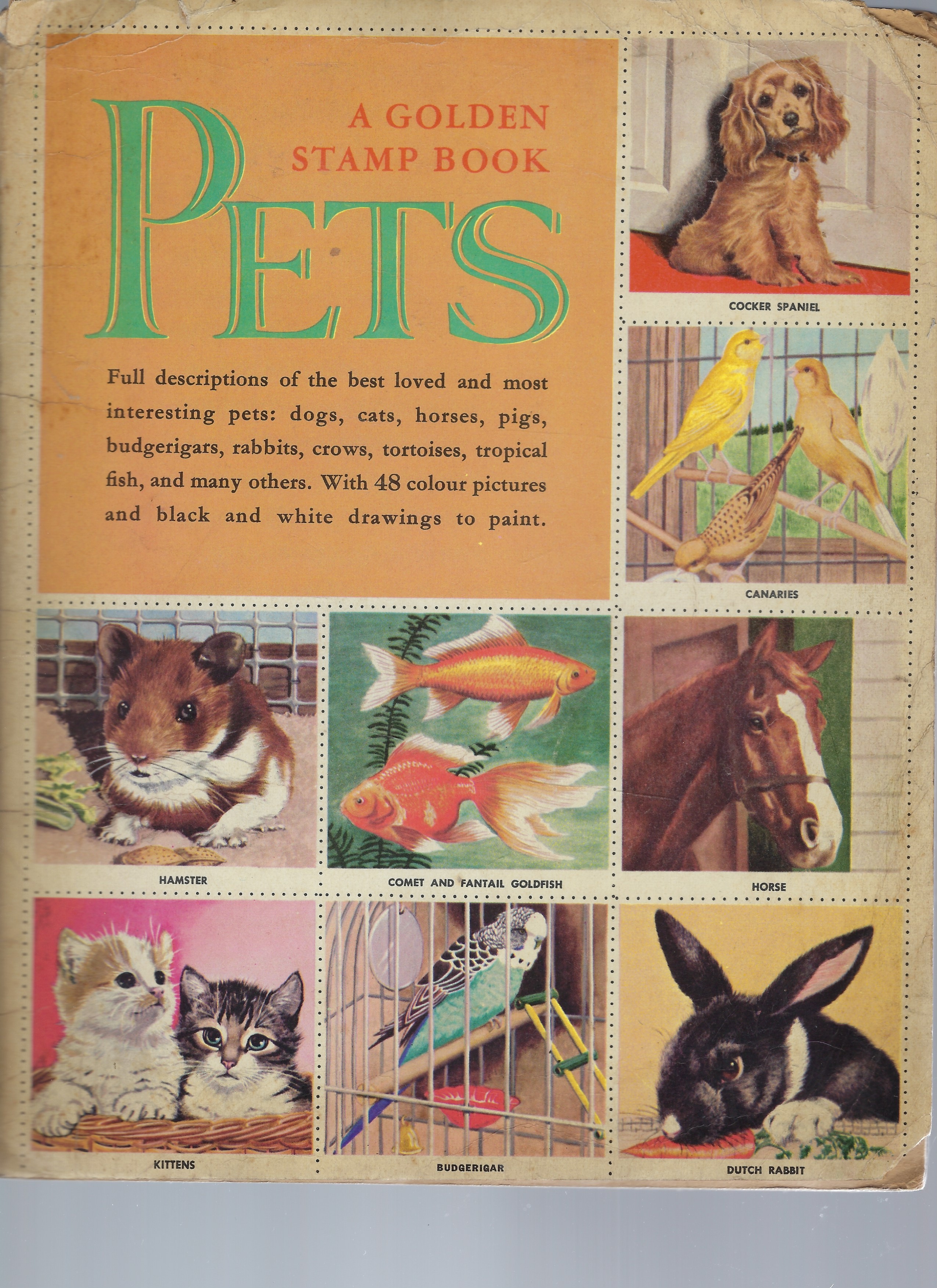 A Golden Stamp Book: Pets