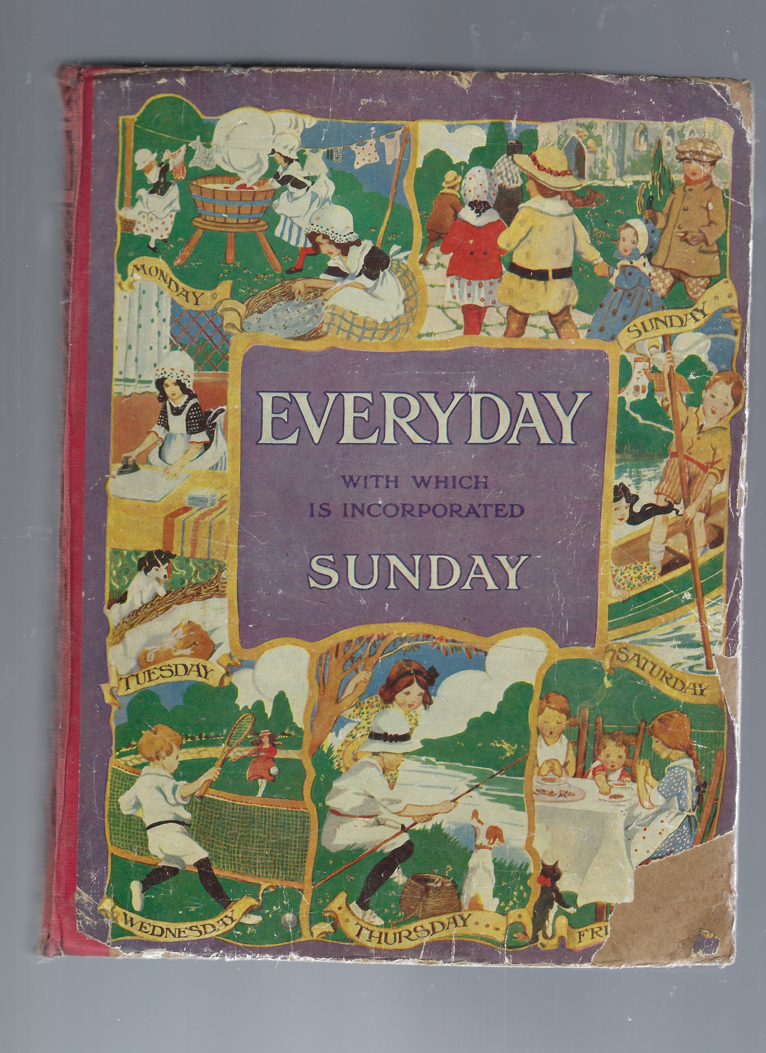 Everyday - with Which is Incorporated 'sunday' Volume XLVI - Includes the Weighford Chums; - a Long Serial, Stories, Pictures, Puzzles and Interesting Articles Etc.